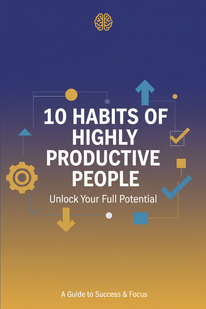 10 Habits of Highly Productive People eBook cover