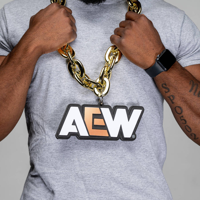 AEW - Gold Foam Chain