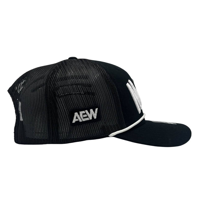 AEW - Upside Down Puff Logo Trucker Hat