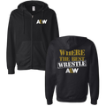AEW - Where The Best Wrestle Full Zip Hoodie