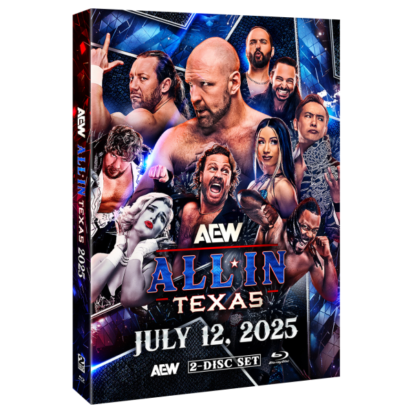 AEW All In Texas July 12, 2025 Blu-ray (2-Disc Set)