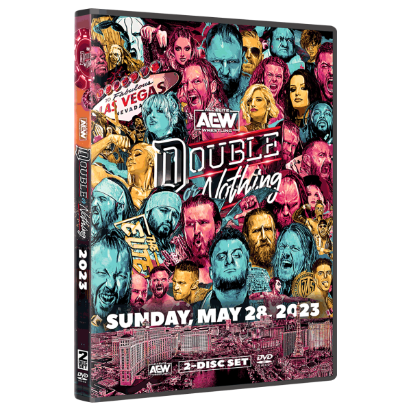 AEW Double or Nothing May 28, 2023 DVD 2-Disc Set