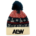 AEW Logo Embroidered Grand Recycled Beanie - Chairlift
