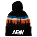 AEW Logo Embroidered Grand Recycled Beanie - Lodge Pole