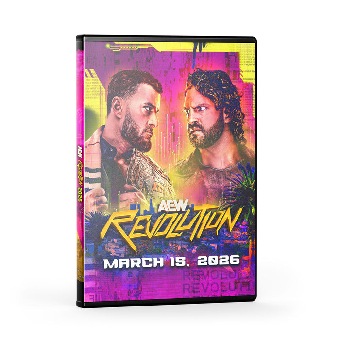 AEW Revolution March 15, 2026 Blu-ray