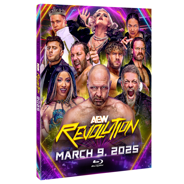 AEW Revolution March 9, 2025 Blu-ray