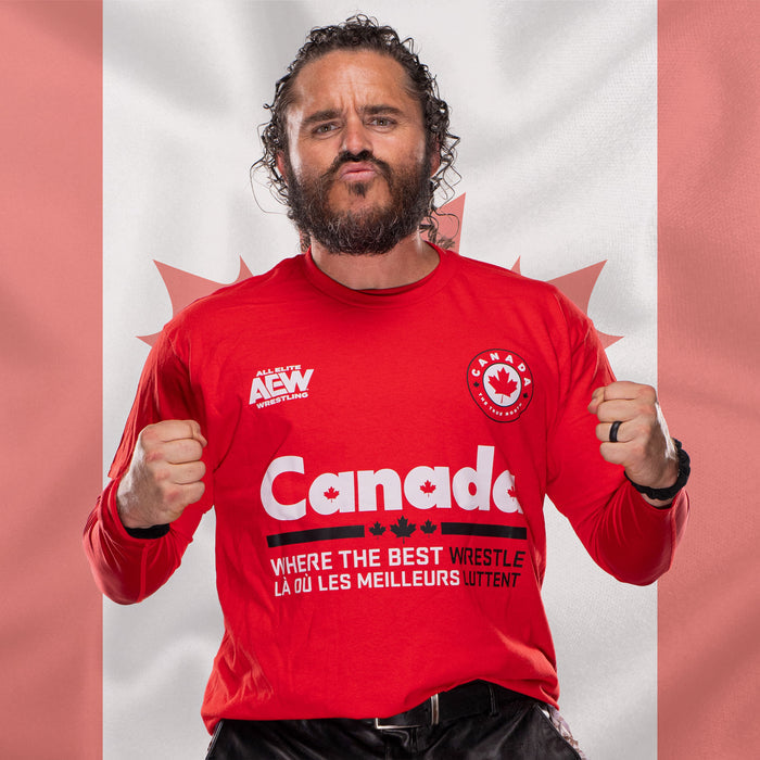 AEW Tournament Soccer Collection - Canada T-Shirt