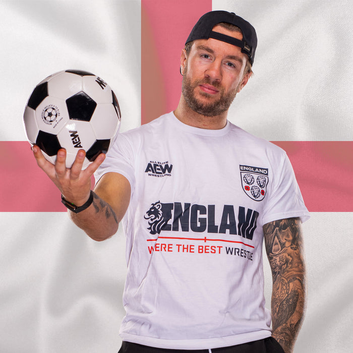 AEW Tournament Soccer Collection - England T-Shirt
