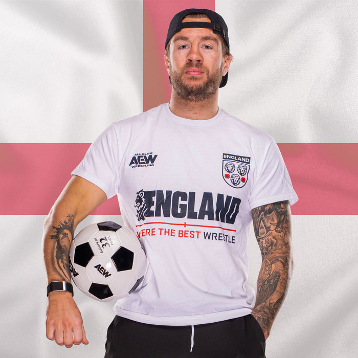 AEW Tournament Soccer Collection - England T-Shirt