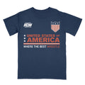 AEW Tournament Soccer Collection - United States of America T-Shirt