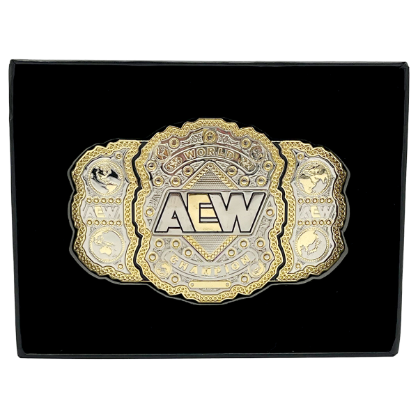 AEW World Heavyweight Championship Belt Buckle Product Image 2