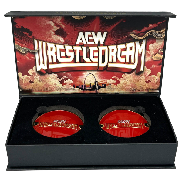 AEW WrestleDream Commemorative Championship Replica Side Plate Box Set