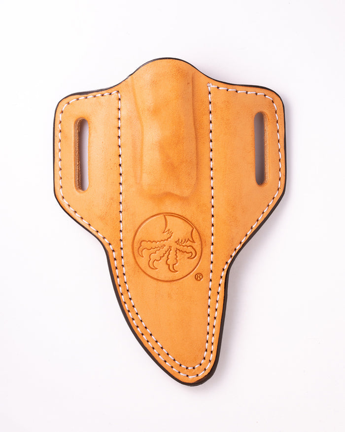 Akris Stonewash Standard G-10 Black with Natural Leather Sheath (95-10BK-4)