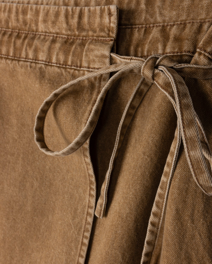 Alepat Wrap Denim Skirt - Junees