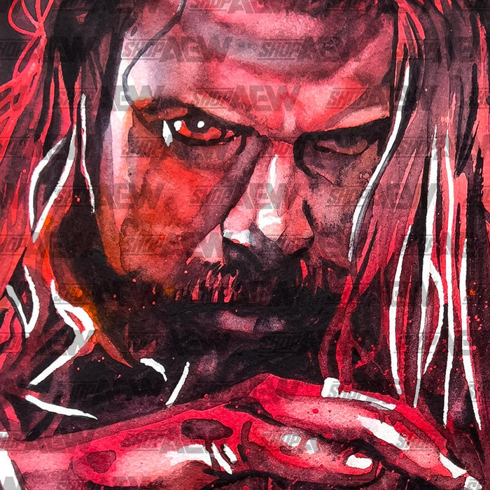 Andrade El Idolo - Autographed Limited Edition 11" x 14" Rob Schamberger Art Print