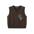 Argyle Knit Vest