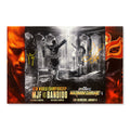 Autographed Matchup Monday MJF vs Bandido - AEW Dynamite Maximum Carnage 2026 Art Print - (Hand-Numbered 1-50)