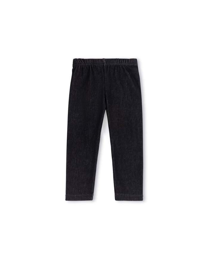 Basic Denim Leggings - Junees