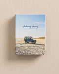 The front view of the Johnny Vacay Beach Rides Playing Cards at Southern Tide - White