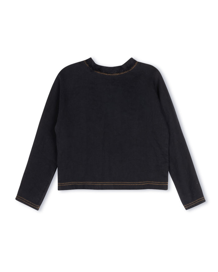 Beaver - Back Toggle Dolman Sweatshirt - Junees