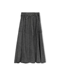 Belle Drawstring Midi Skirt - Junees