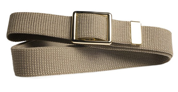 Belt Uniform Khaki Web with Buckle