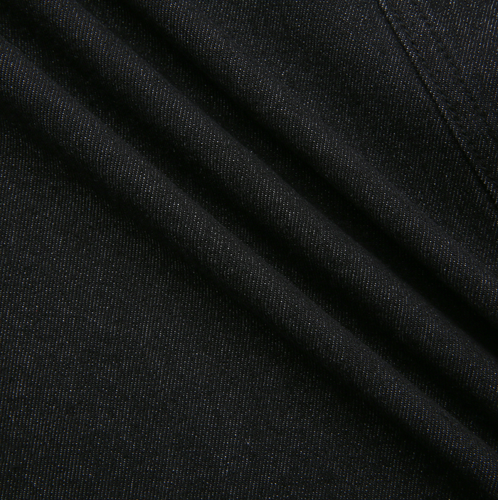 Belted Denim  Stitch Skirt