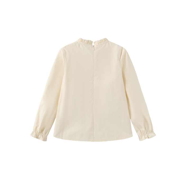 Betsey Ruffle Neck Blouse