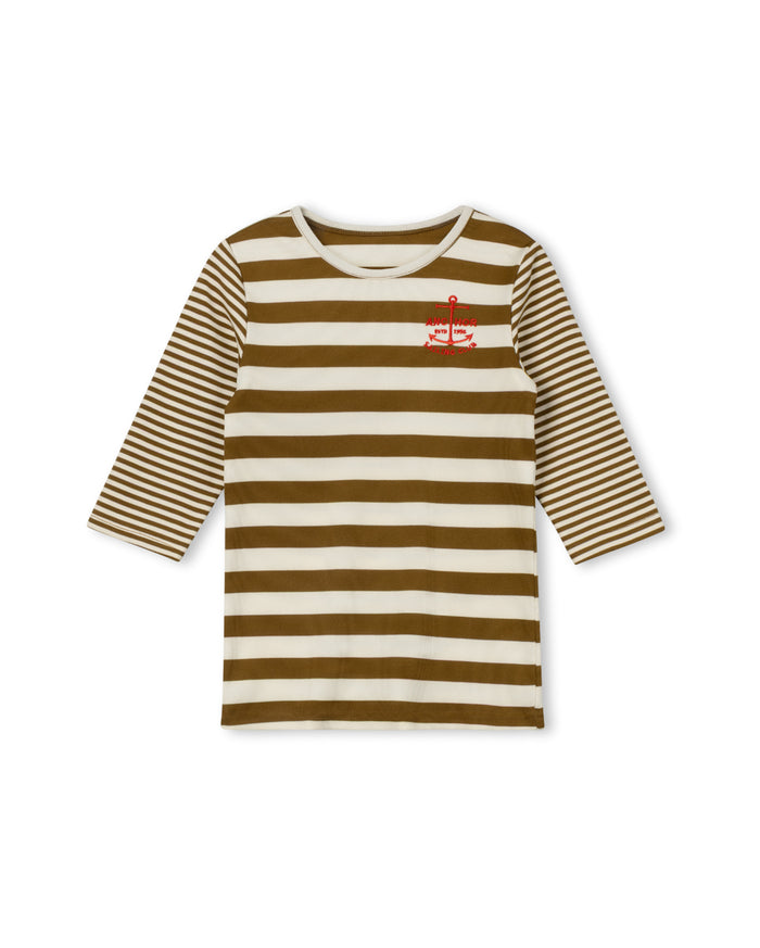 Bliss Striped Print Tee - Junees