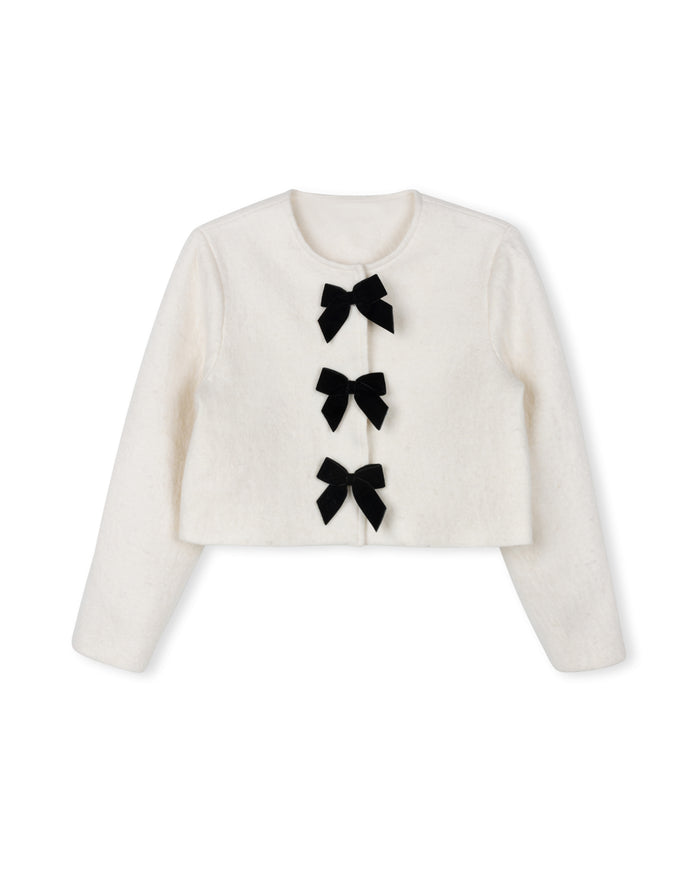 Boucle Knit Cardigan