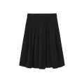 Box Pleat Short Skirt