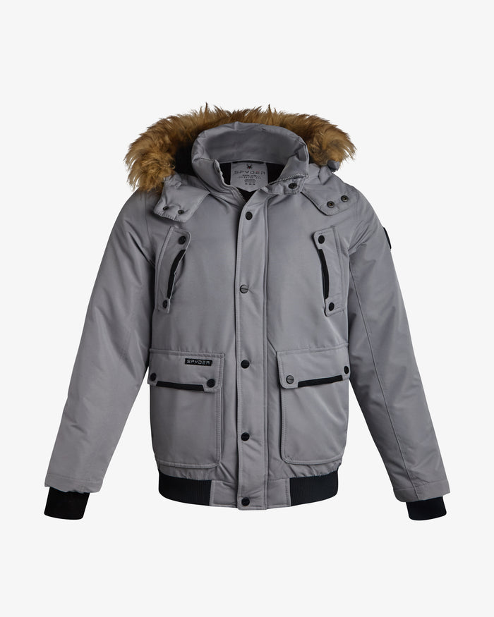 Boys' Parka Jacket - Pewter