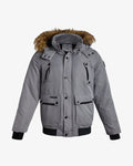 Boys' Parka Jacket - Pewter