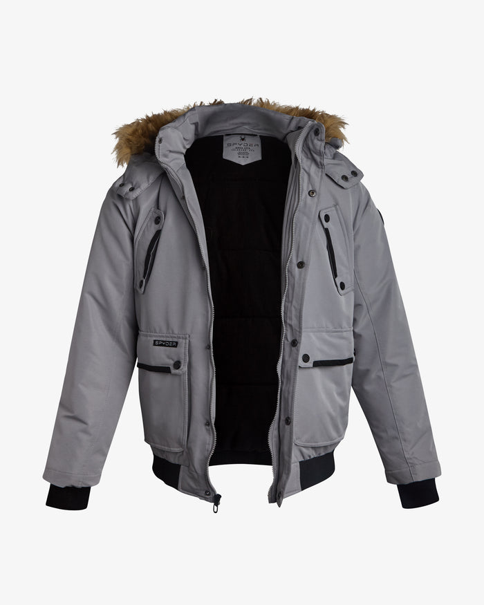 Boys' Parka Jacket - Pewter