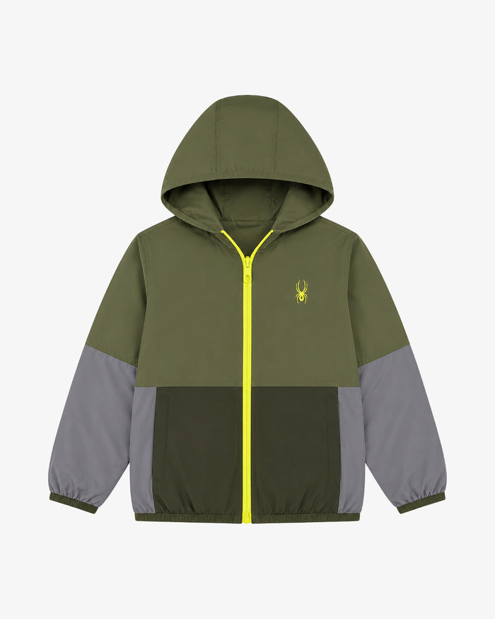 Boys' Reversible Puffer - Dusty Green