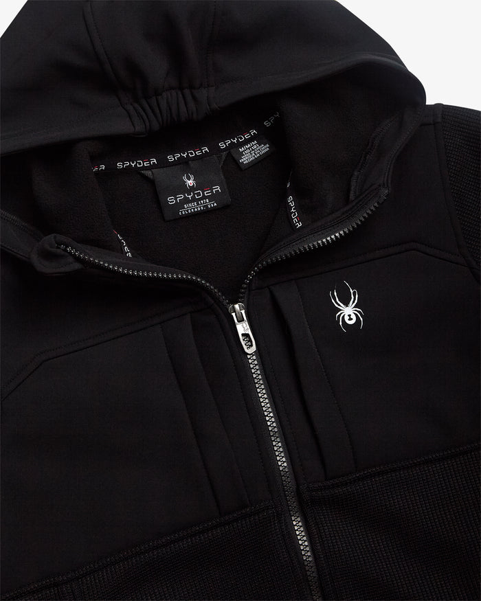 Boys' Sweater Fleece Jacket - Black