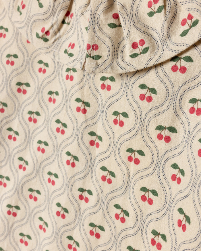 Brady Cherry Print Blouse - Junees