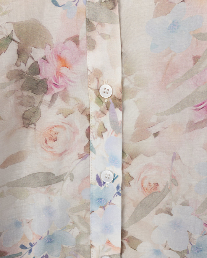 Brin Chiffon Floral Blouse - Junees