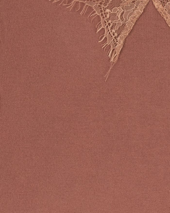 Brinley Lace Collar Sweater