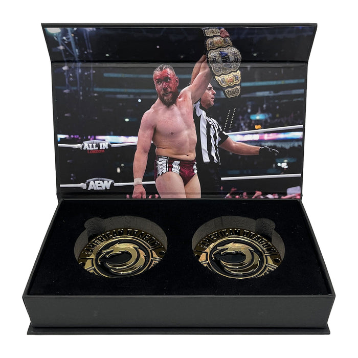 Bryan Danielson Championship Replica Side Plate Box Set