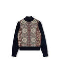 Center Printed Knit Turtleneck - Junees