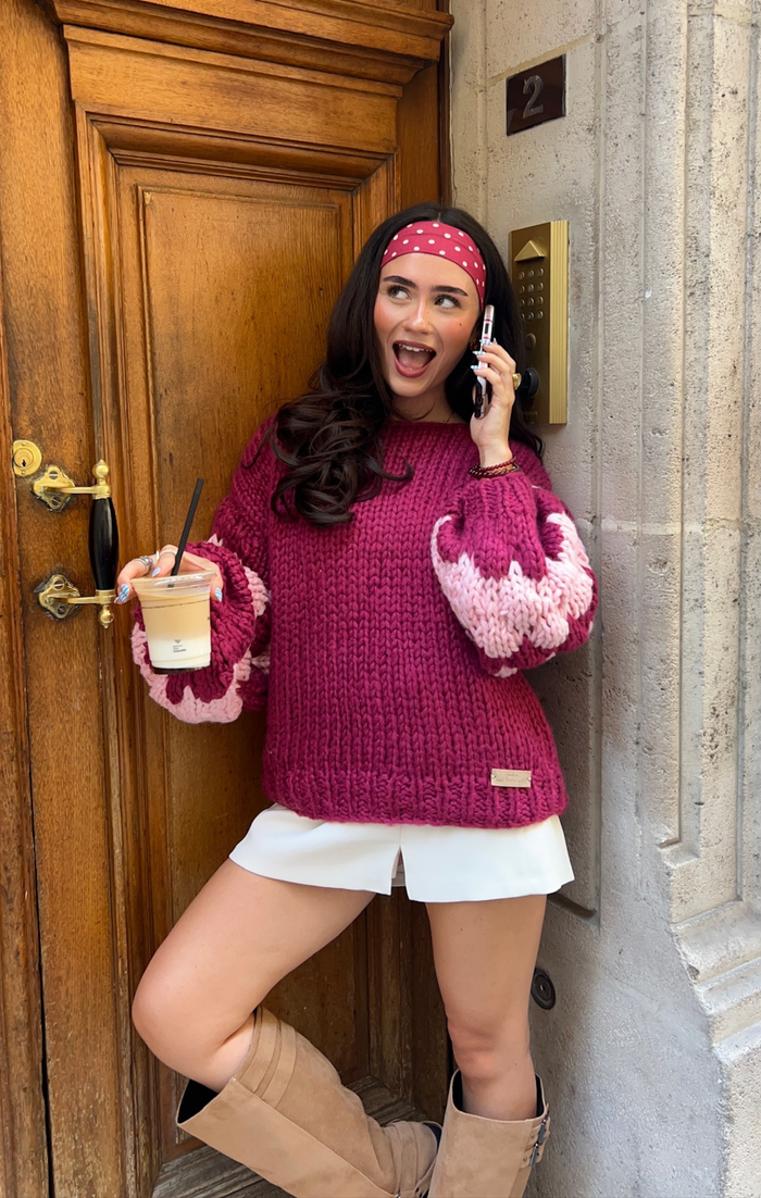 Cherry Pie Hugs & Kisses Jumper