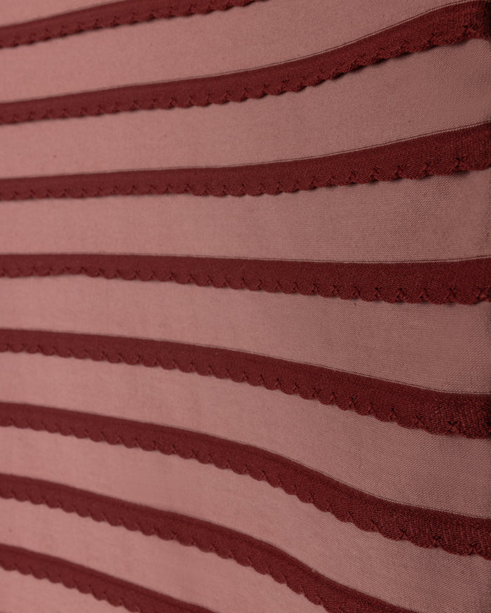 Clara Flap Stripe Turtleneck - Junees