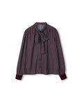 Cocoma Neck Tie Blouse