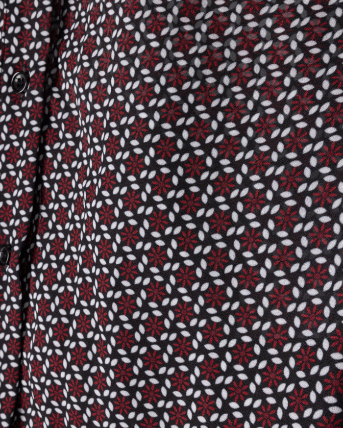 Cocoma Neck Tie Blouse