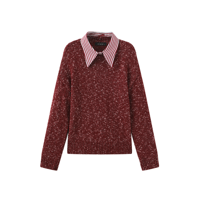 Collared Chunky Sweater
