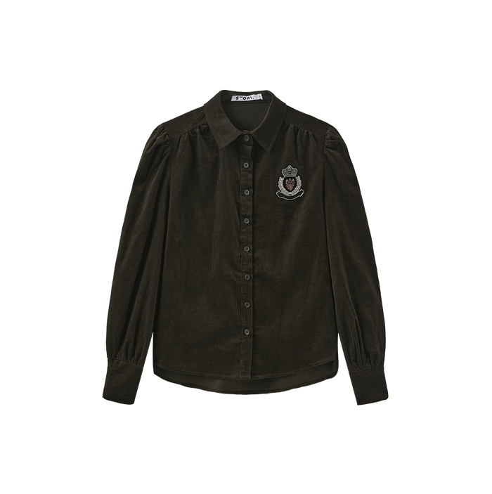 Collared Crest Blouse