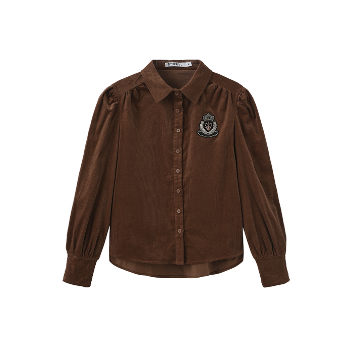 Collared Crest Blouse
