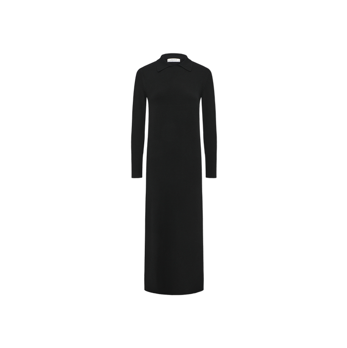 Collared Straight Knit Dress