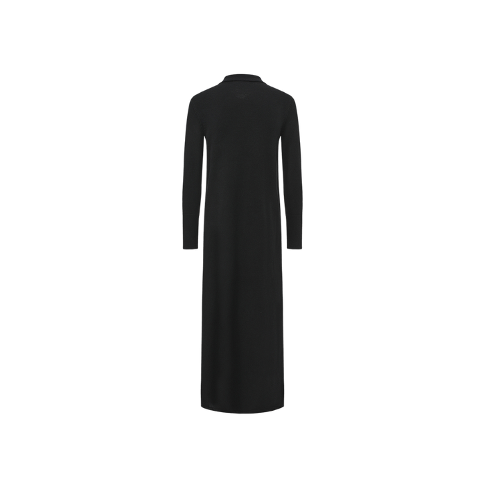 Collared Straight Knit Dress
